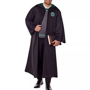 Harry Potter Slytherin Wizarding World Universal Studios Cloak Black OS